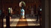 Women attending a Orthodox function in a little wooden church of a seaside village. A strong revival of faith followed SSSR atheism in today's Russia.: by benedetta_leardini, Views[304]