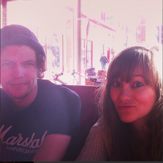 In Manchester with my good buddy Claire!