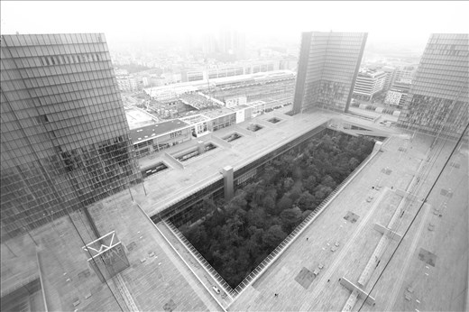 One of the coolest experiences in Paris. Standing on top of the BFM Library's