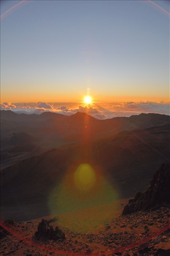 Maui Sunrise on the summit of Haleakala