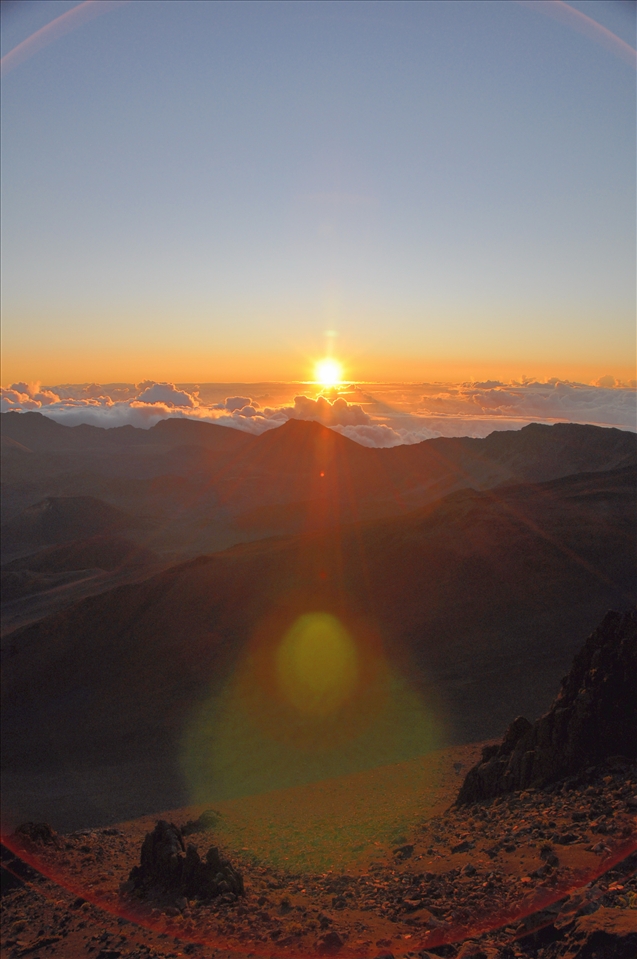Maui Sunrise on the summit of Haleakala