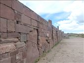 Tiwanaku ruins, built by the Incans some 2000 years ago. Apparently the Tiwanaku Incans fought several battles with the Incans of Macchu Piccu.: by bennylunes, Views[278]