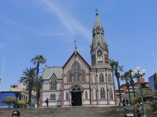Beautiful church in Arica.
