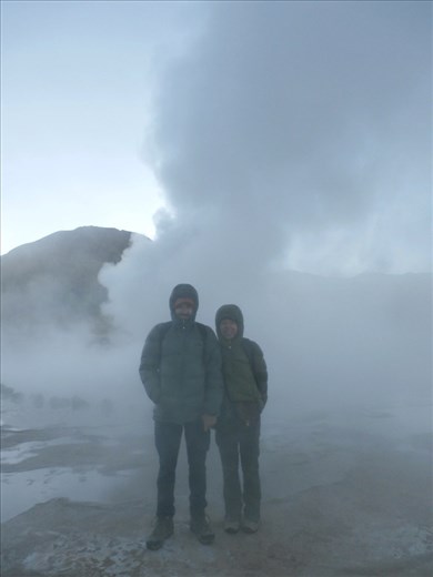 Geysers, Atacama Desert. -10 degrees celsius at his time of morning.