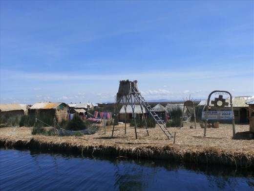 Isla de Uros, Lago Titicaca, off Puno.