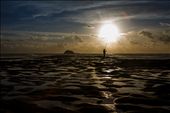 Snap this photo while a fisherman was catching a fish. Muriwai Beach, New Zealand: by benz, Views[357]