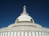 The dome of Shanti Stupa, Leh, Ladakh: by berossus, Views[582]