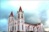 Baguio Cathedral is distinct for its rose-colored exterior. A great architectural structure of the North. : by bestofme, Views[1096]