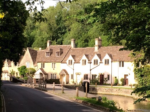Castle Combe - a little hamlet Mom & Craig discovered