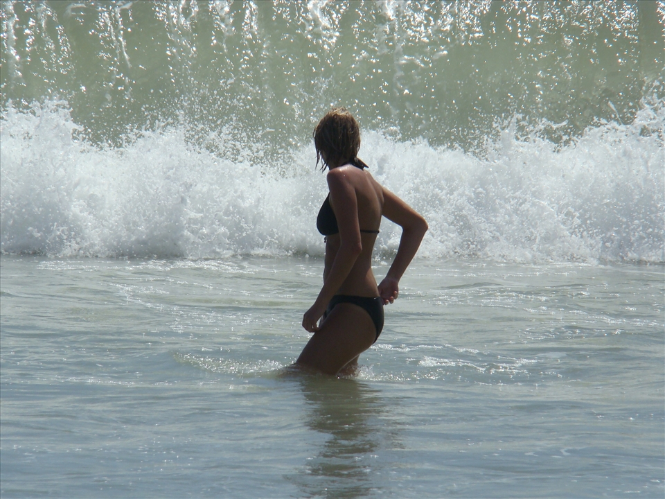 Kovalam beach in kerala.