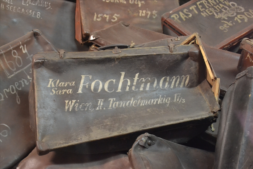 Once families had been brutally separated, people were stripped of their belongings- even their hair.