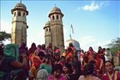  under that covered piece of cloth is the gangaur which this girl had worshiped : by bhavnas, Views[208]