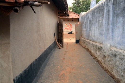 A remote alley in the village.....