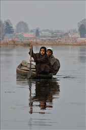 Canal channels- this is very popular and easy way of transportation on the lake.: by bikramimages, Views[466]