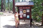 Cathy pointing the way to the nude beach: by bilinda, Views[1493]