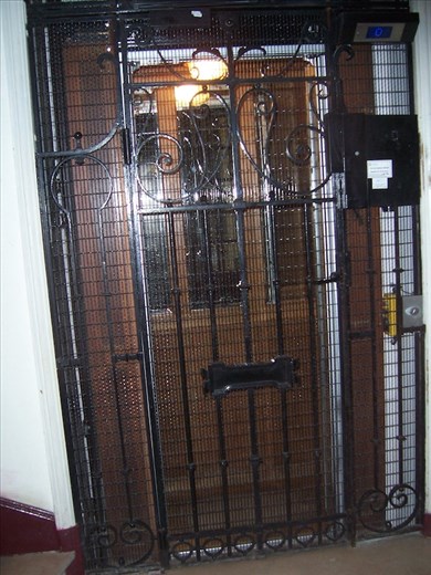 Paris -- apartment elevator -- 1934