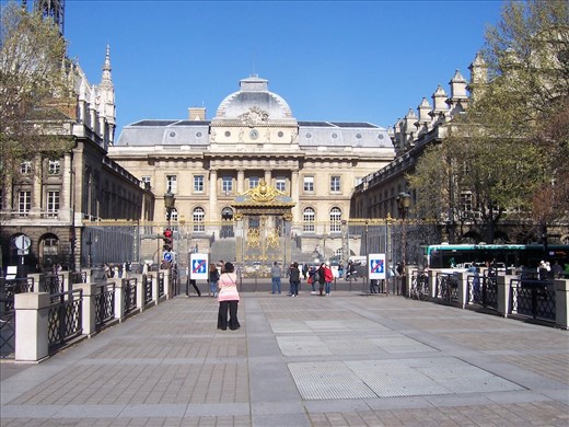 Palais de Justice -- gathering place of Revolutionaries during French Revolution