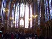 Sainte Chapelle stained glass -- upper chapel.09: by billh, Views[321]