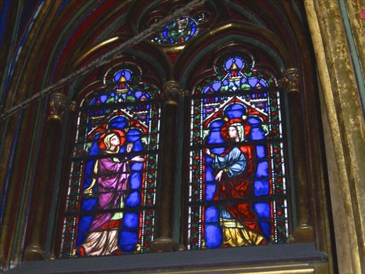 Sainte Chapelle stained glass --lower chapel.03
