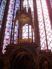 Sainte Chapelle stained glass -- upper chapel.02: by billh, Views[322]