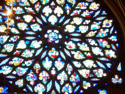 Sainte Chapelle stained glass -- upper chapel.11