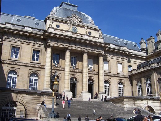 Palais de Justice -- formerly the Royal Palace -- next to Conciergerie
