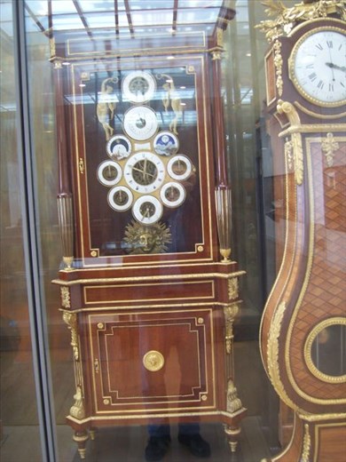 Paris -- Musee des Arts et Metiers -- ornate early clock