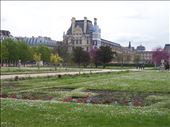 Paris -- Jardin des Tuileies looking at Richlieu wing of the Louvre: by billh, Views[209]