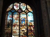 Paris -- Eglise St Eustache -- stained glass window.06: by billh, Views[162]