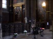 Paris -- Eglise St Eustache -- side chapel with votive candles: by billh, Views[151]
