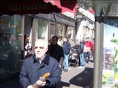 Paris -- Marche Jeanne d'Arc -- bread being  sold out of a boulangerie window : by billh, Views[304]
