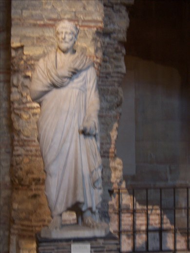 Paris -- Musee de Cluny -- statue dating to circa 14 BC