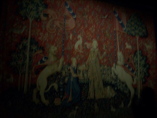 Paris -- Musee de Cluny -- tapestry.02 -- dates to circa 1500