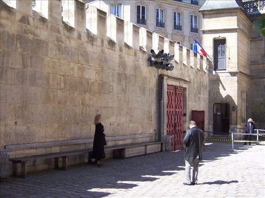 Paris -- Musee de Cluny -- wall