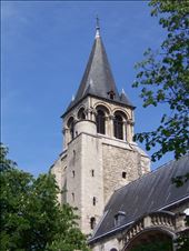 Paris -- Eglise St-Germain des Pres -- Bell tower dating to 990AD: by billh, Views[213]