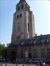 Paris -- Eglise St-German des Pres --- Oldest standing church in Paris -- dates to 900's AD: by billh, Views[220]