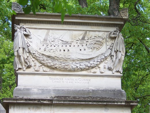 Paris -- Cimetiere du Pere Lachaise -- navy Admiral's tomb