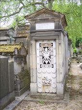 Paris -- Cimetiere du Pere Lachaise -- ornate door.01: by billh, Views[197]