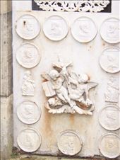 Paris -- Cimetiere du Pere Lachaise -- ornate door.03: by billh, Views[191]