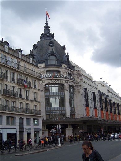 Paris -- Haussmann architecture roof feature