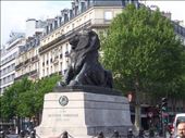 Paris -- 1871 statue on a roundabout near the catacombs: by billh, Views[457]