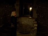 Paris -- Catacombs -- Cindy in front of a fountain where bone stackers washed-up: by billh, Views[367]