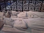 Paris -- Basilique de St Denis -- recumbent statutes of royalty: by billh, Views[329]