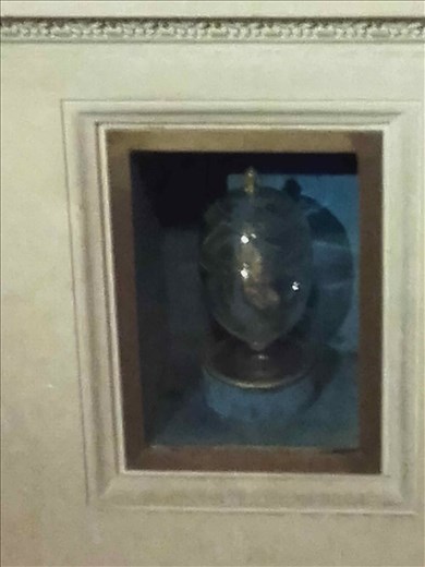 Paris -- Basilique de St Denis --  mummified heart of Louis XVII