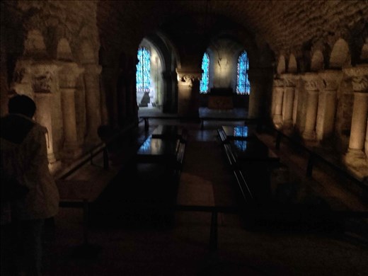 Paris -- Basilique de St Denis -- royal tombs -- Louis XVI & Marie Antointtte