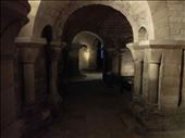 Paris -- Basilique de St Denis -- walkway inside inside crypt.01: by billh, Views[241]