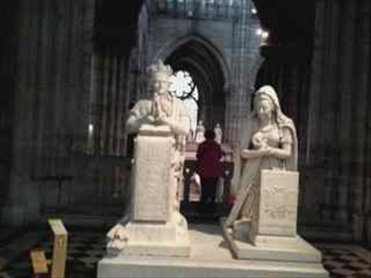 Paris -- Basilique de St Denis -- Henri II and Catherine de Medici