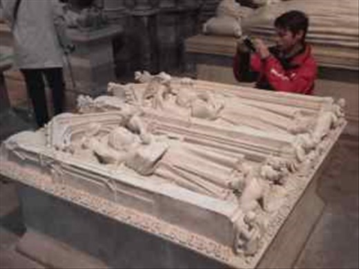 Paris -- Basilique de St Denis -- tomb of Louis XII's  two sons