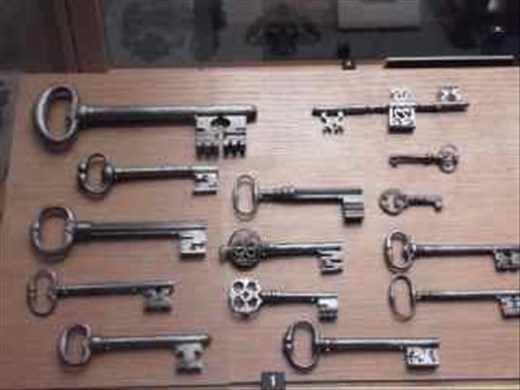 Paris -- Musee d'Arts et d'Historie -- Carmelite Convent -- convent keys