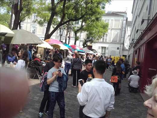 Paris -- Ville de Montmartre -- Place du Tertre -- artists' square.03